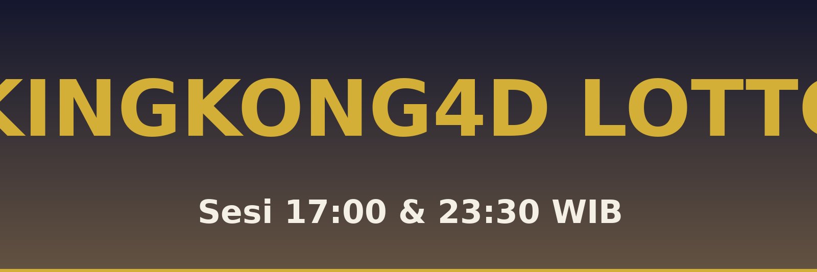 Kingkong4D Lotto Rao Utara